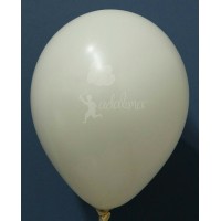Cream Metallic Plain Balloon